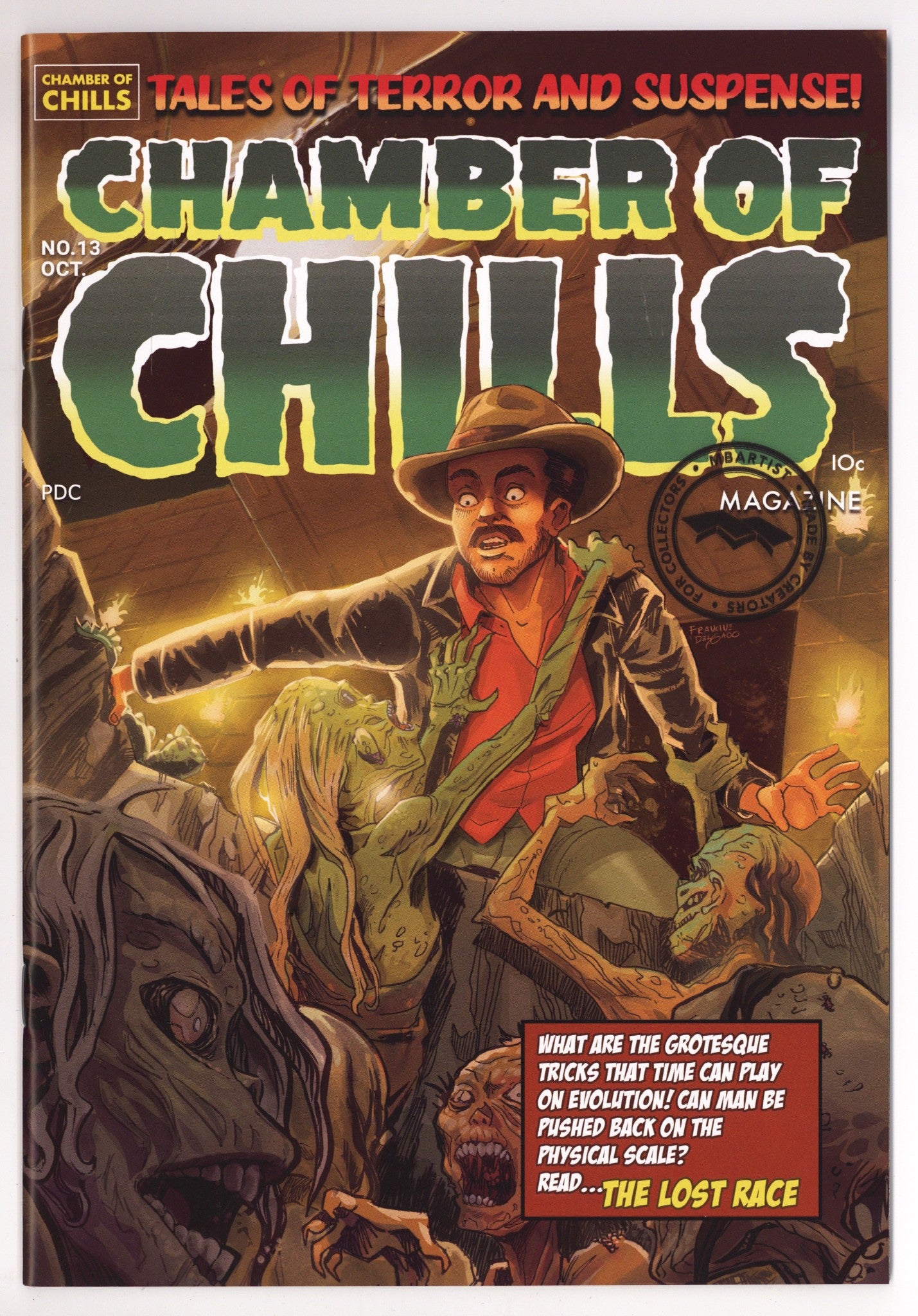 Chamber of Chills 13 High Grade (2020) Delgado Reprint Variant 