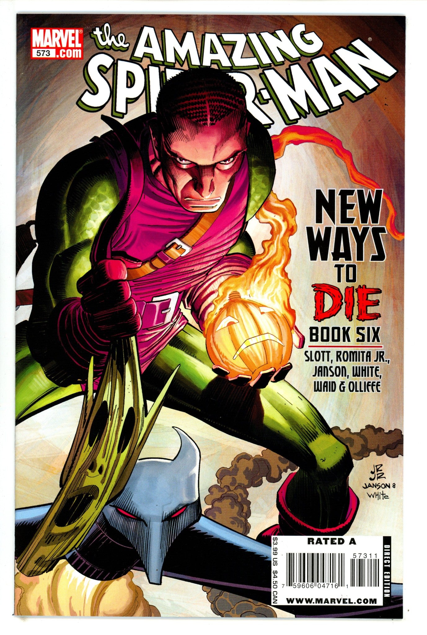 The Amazing Spider-Man Vol 2 573 NM (9.4) (2008)