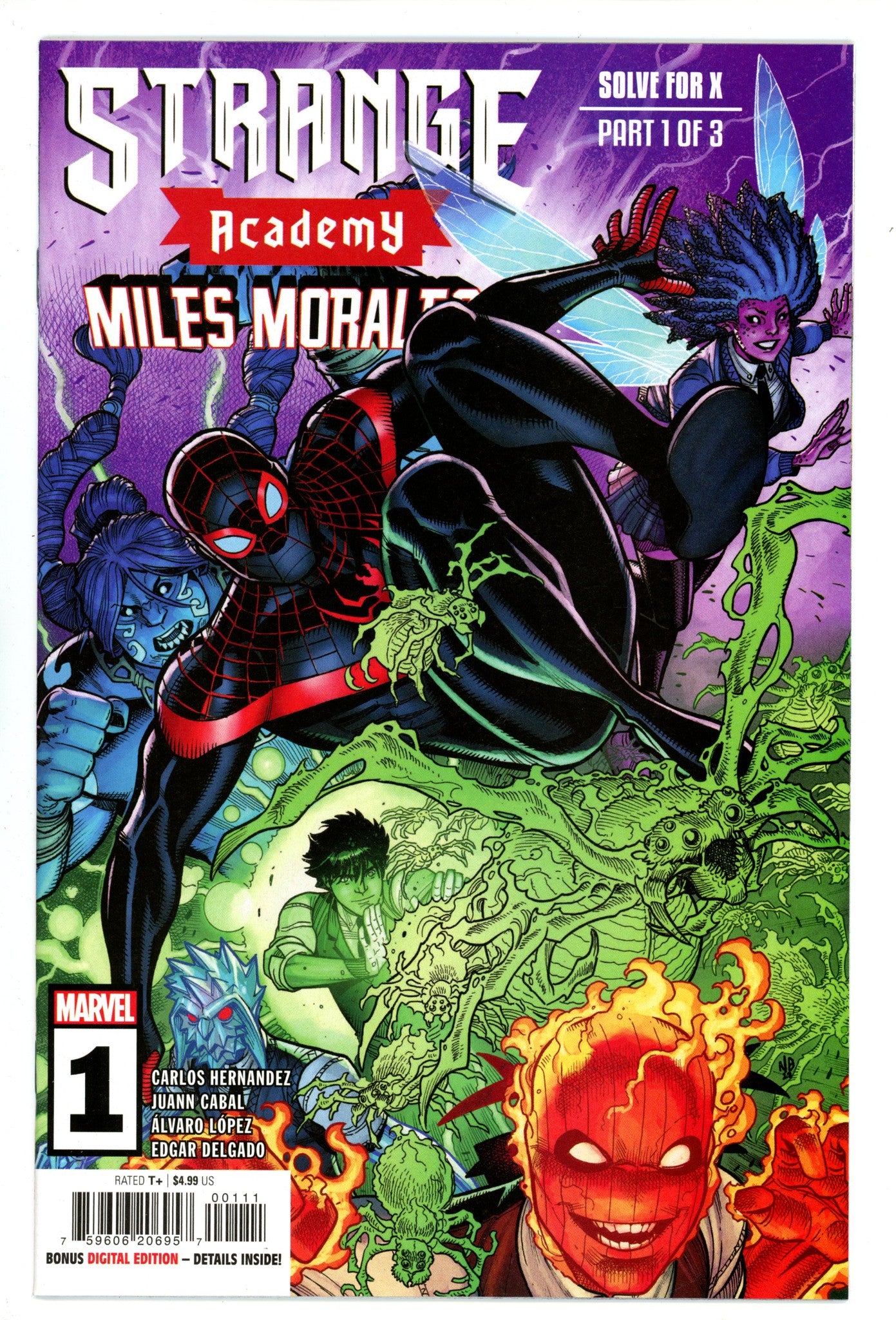 Strange Academy: Miles Morales 1 High Grade (2023) 