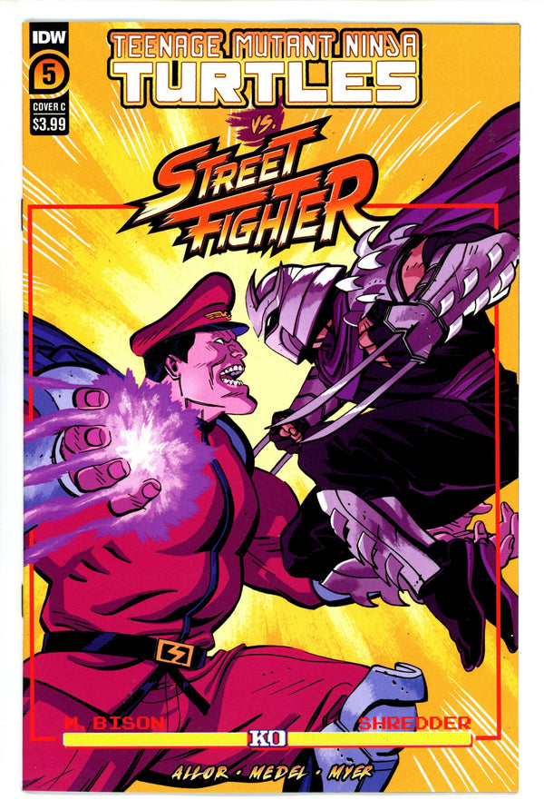 Teenage Mutant Ninja Turtles Vs. Street Fighter 5 Reilly Variant (2023)