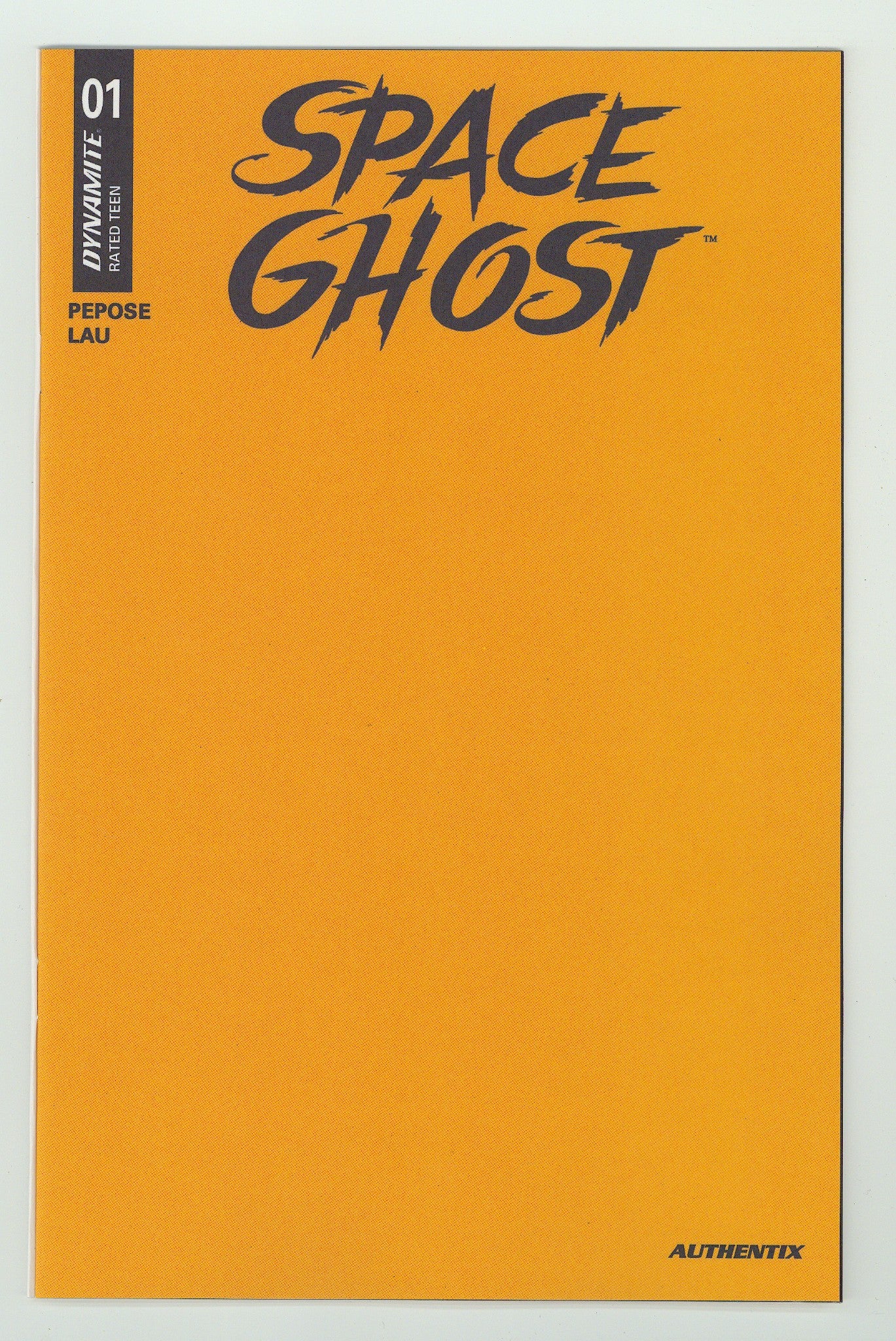 Space Ghost 1 Yellow Blank Variant (2025)