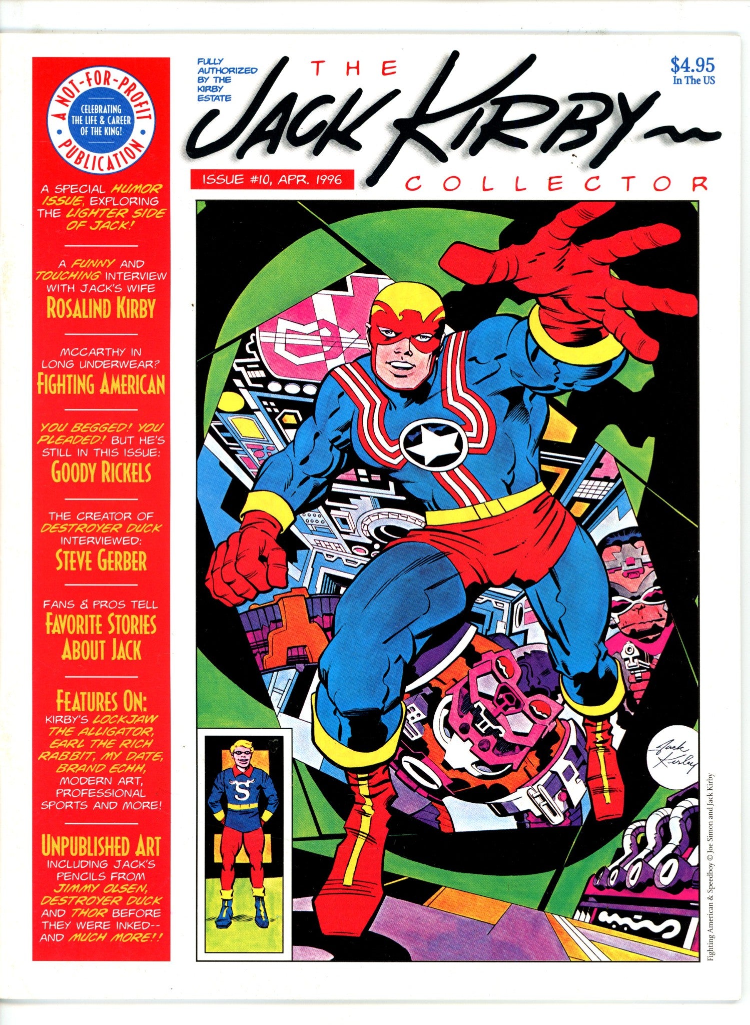 The Jack Kirby Collector 10 Mid Grade (1996) 