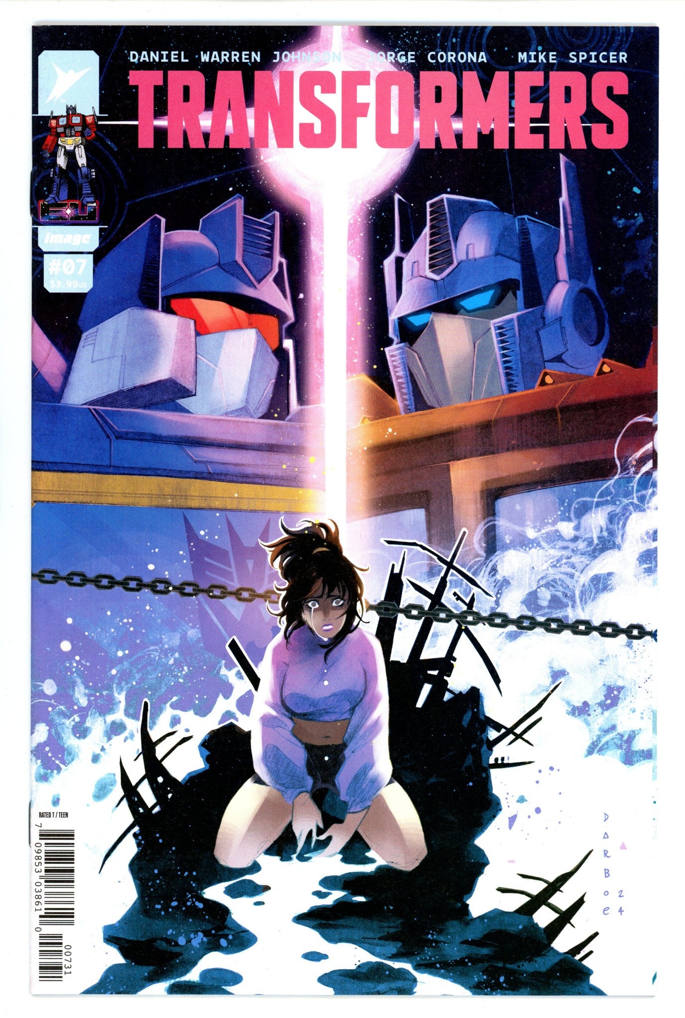 Transformers 7 Darboe Connecting Incentive Variant NM (2024)