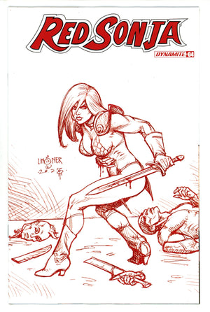 Red Sonja Vol 7 4 Linsner Incentive Variant (2023)