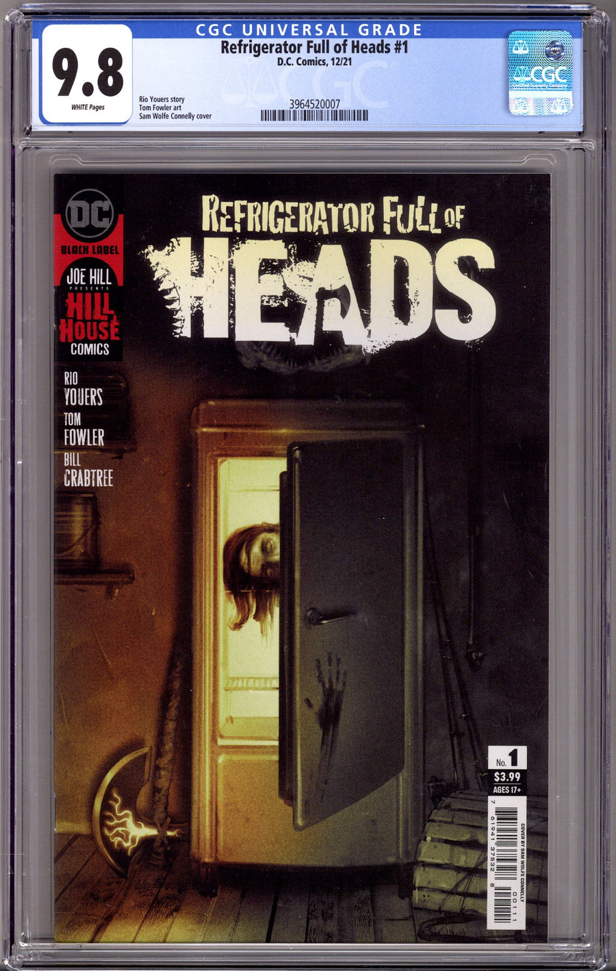 Refrigerator Full of Heads 1 CGC 9.8 (NM/M) (2021)