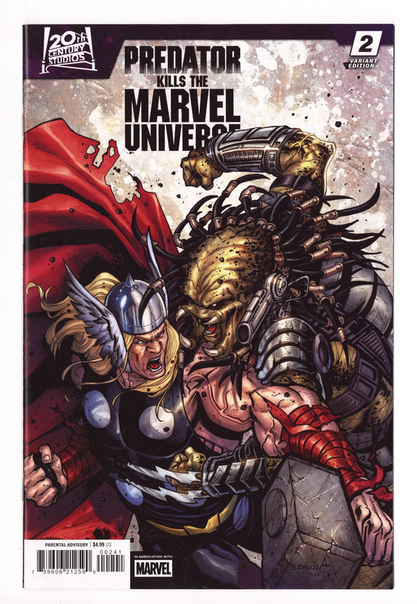 Predator Kills The Marvel Universe 2 D√°vila Variant (2025)