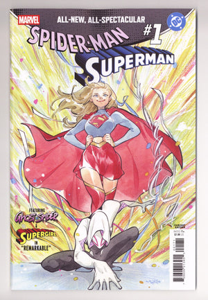Marvel / DC: Spider-Man / Superman 1 Momoko Variant (2026)