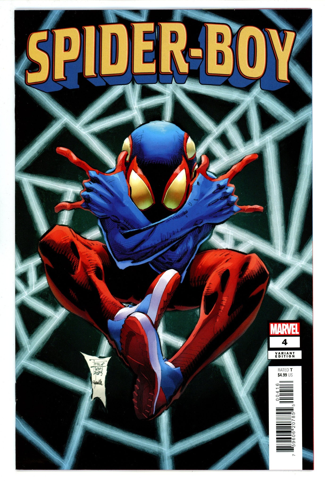 Spider-Boy 4 Tan Incentive Variant NM- (2024)
