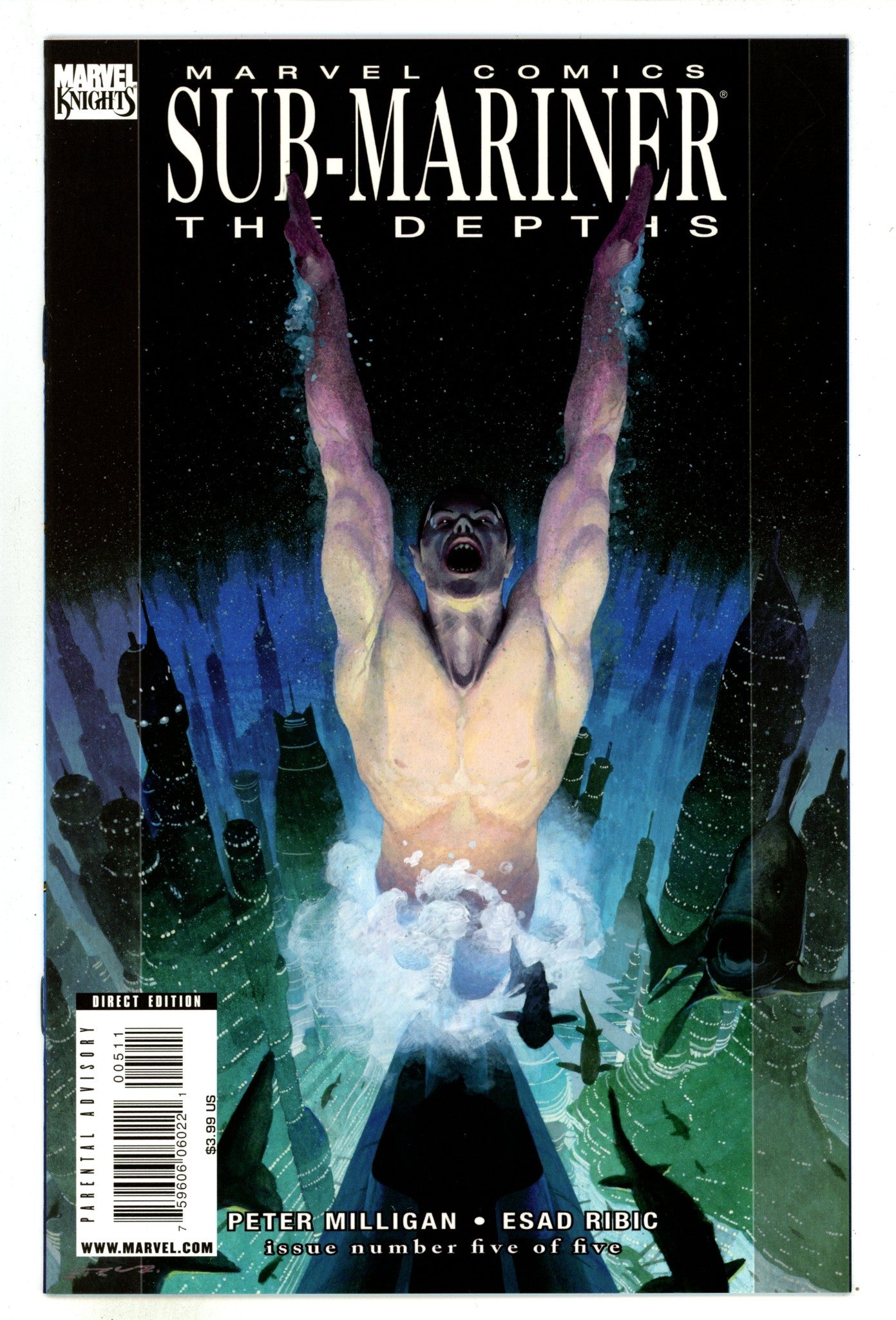 Sub-Mariner: The Depths 5 High Grade (2009) 
