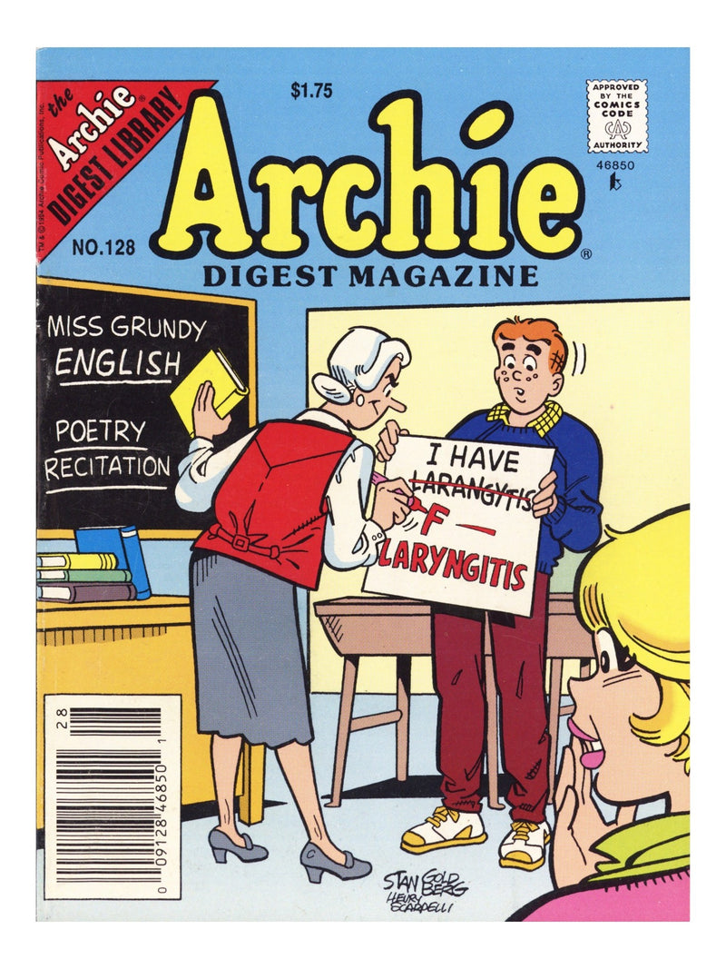 Archie Comics Digest 128 Low Grade (1994) Newsstand 