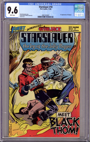 Starslayer Vol 1 10 CGC 9.6 (1983)