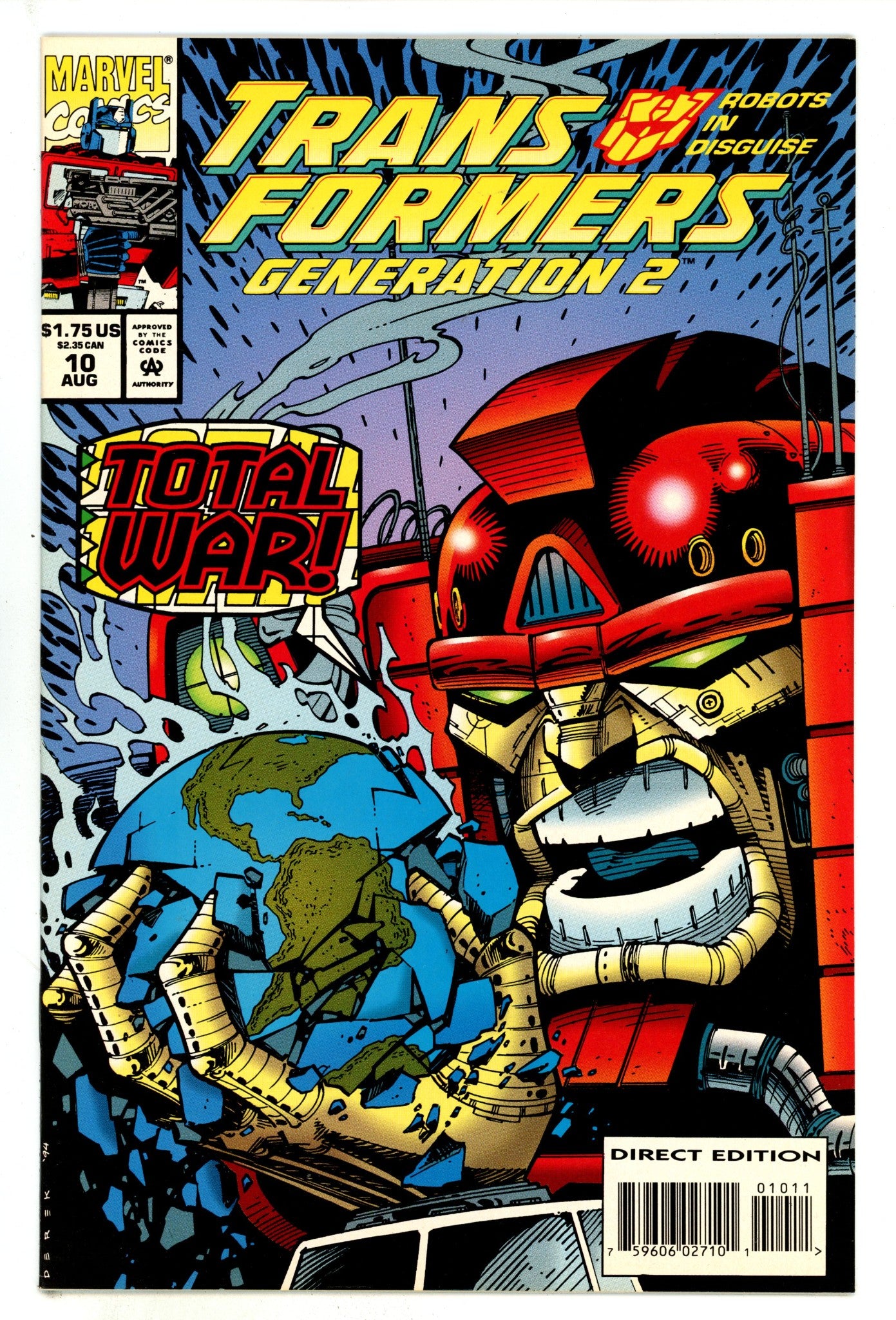 Transformers: Generation 2 10 NM- (9.2) (1994) 