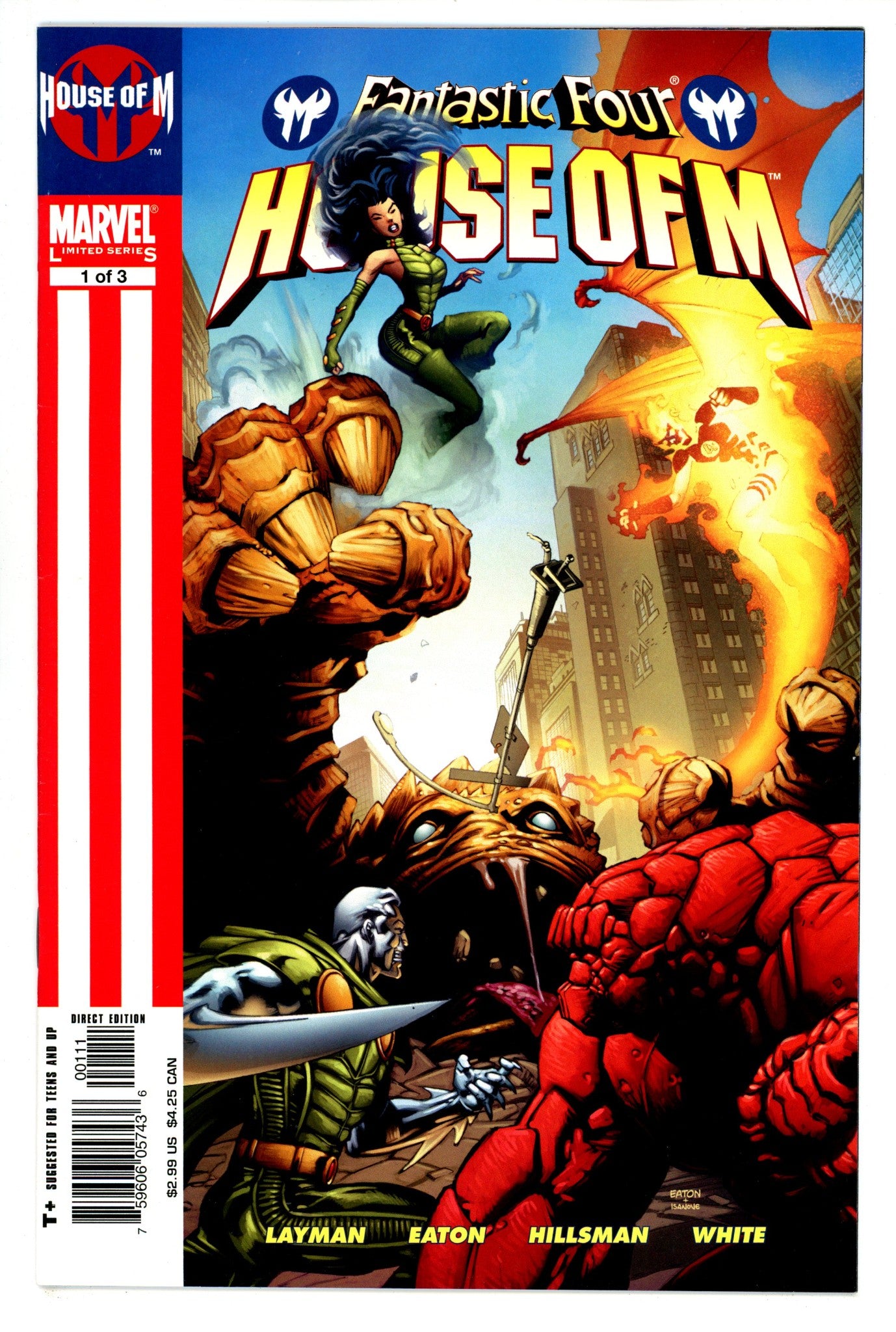 Fantastic Four: House of M 1 High Grade (2005) 