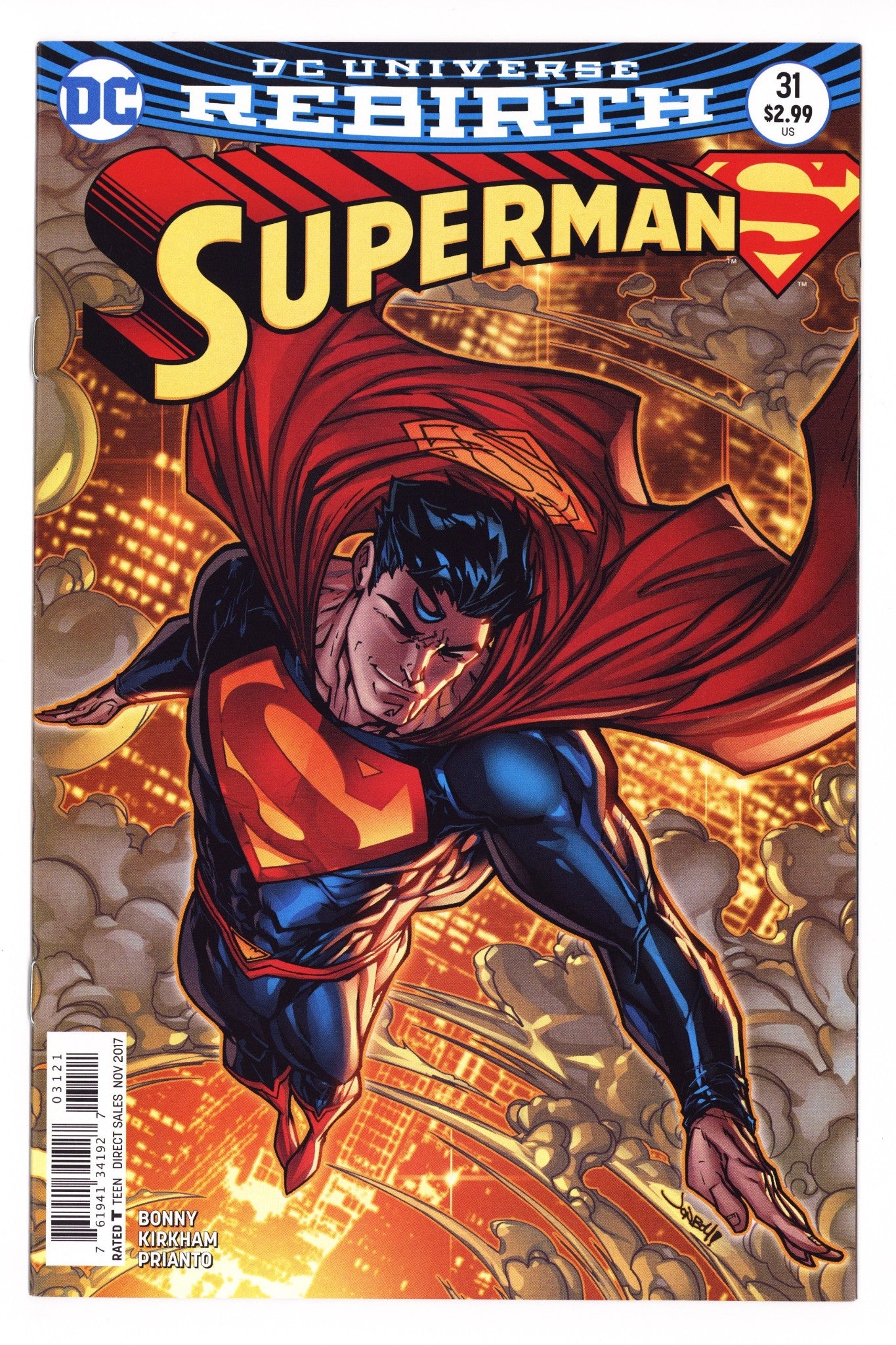 Superman Vol 4 31 High Grade (2017) Meyers Variant 
