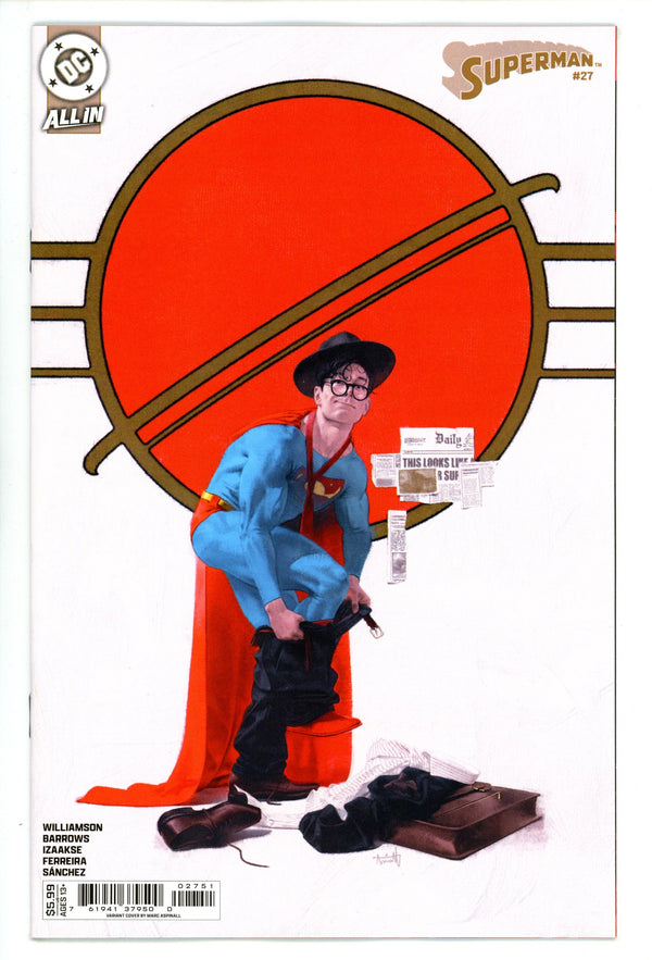 Superman Vol 6 27 Aspinall Variant (2025)