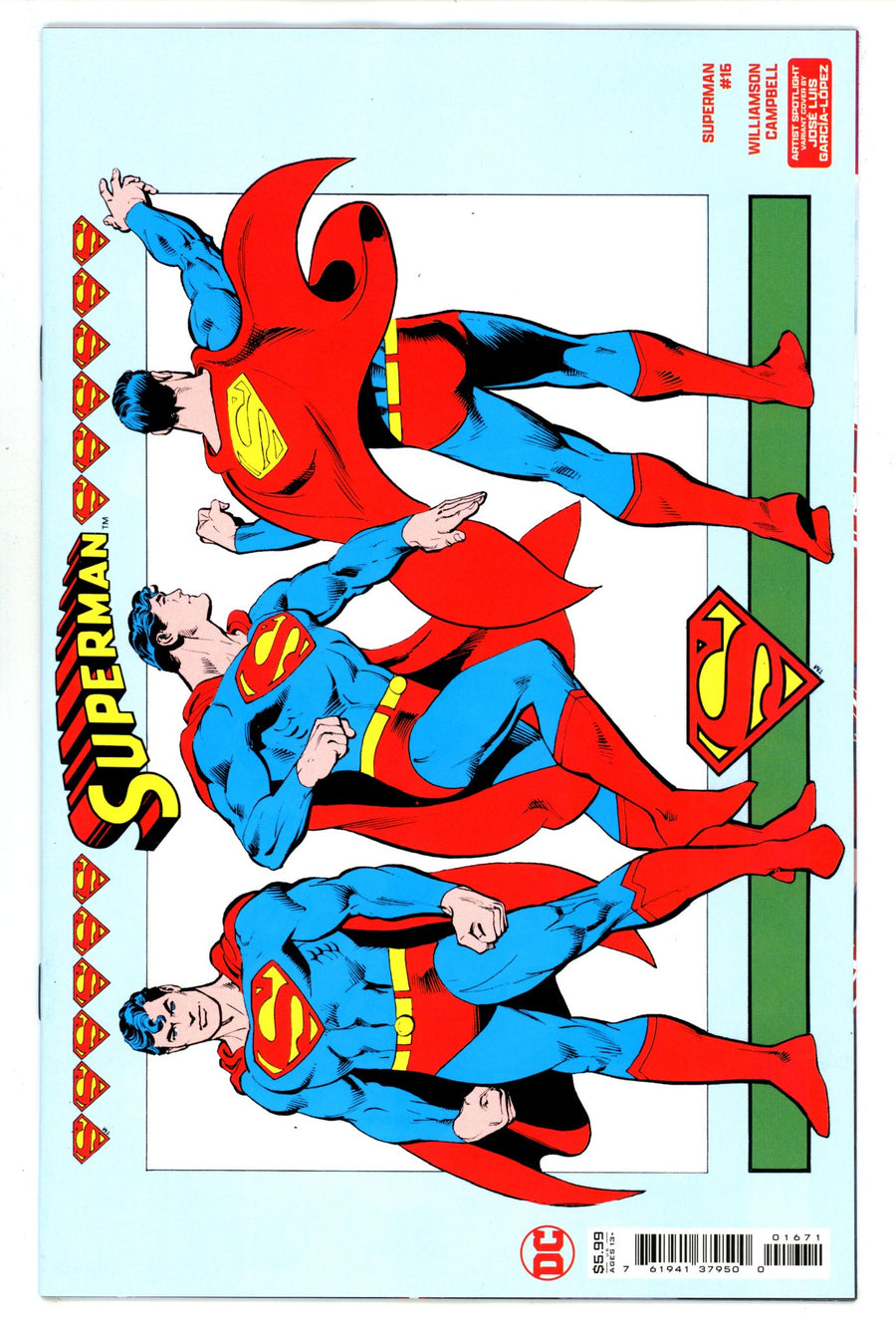Superman Vol 6 16 García-López Variant (2024)