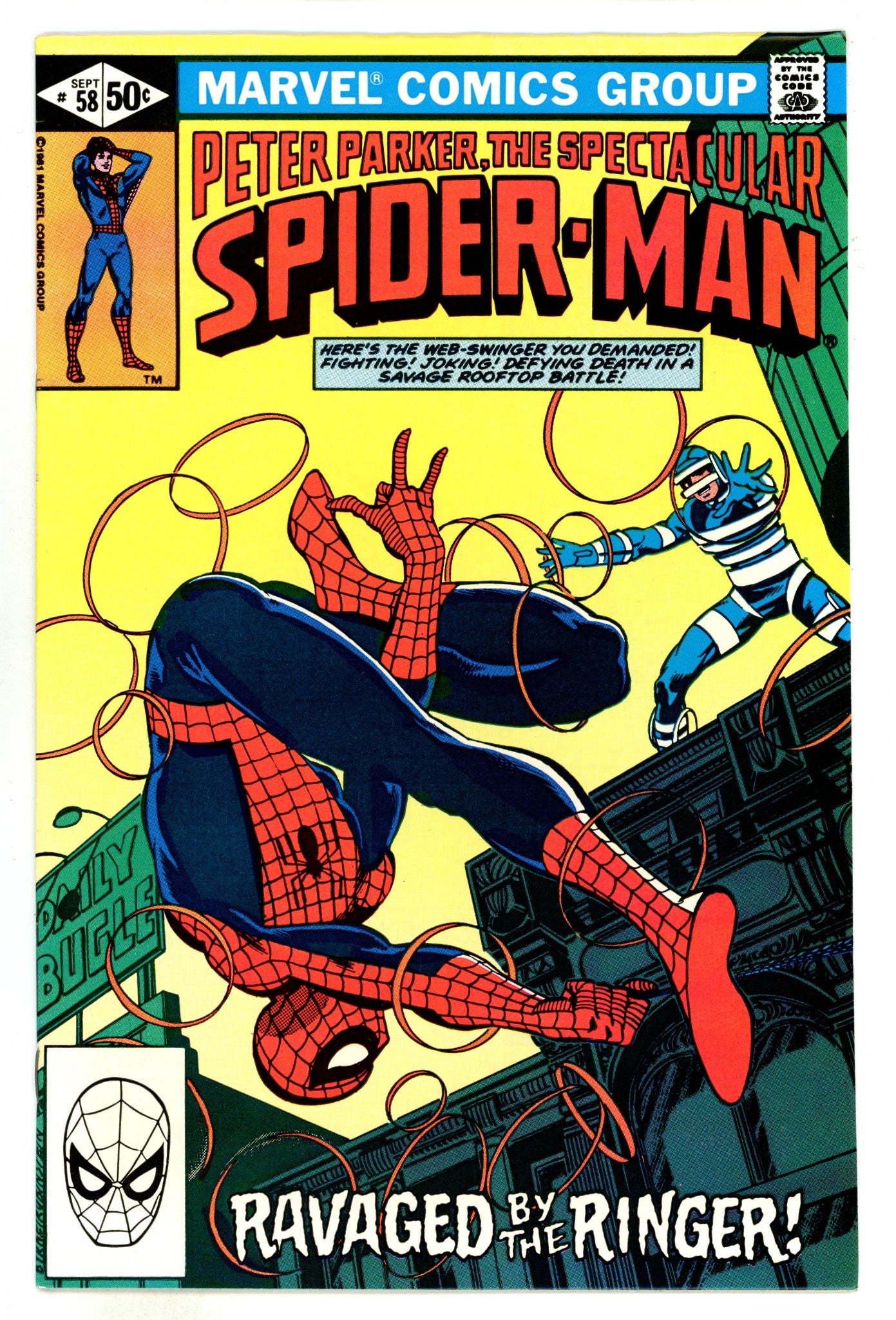 The Spectacular Spider-Man Vol 1 58  VF+ (8.5)  (1981)  