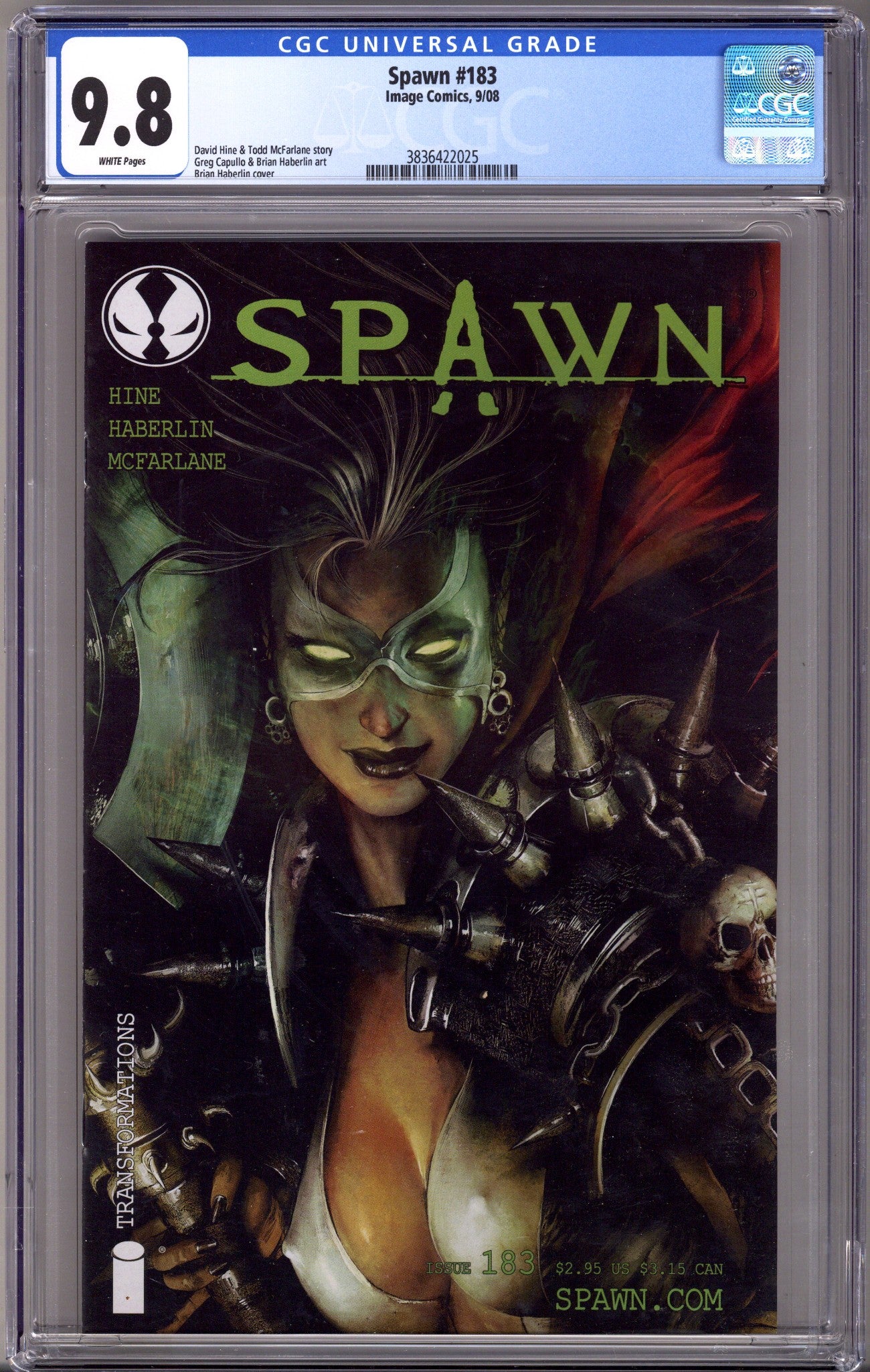 Spawn 183 CGC 9.8 (NM/M) (2008)