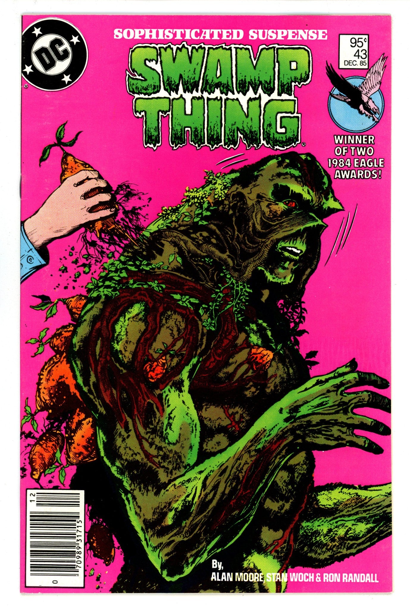 Swamp Thing Vol 2 43 VF- (7.5) (1985) Canadian Price Variant 