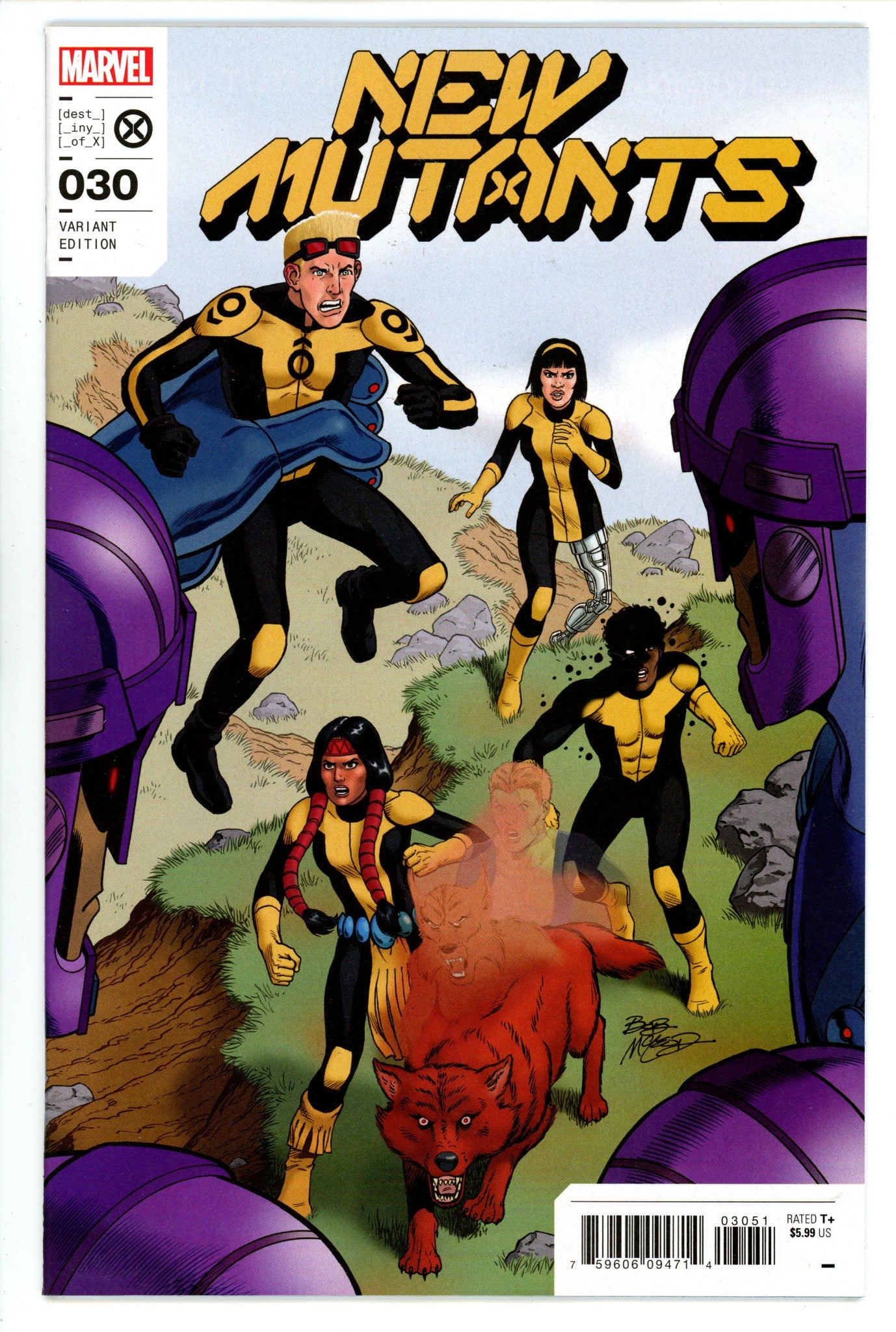 New Mutants Vol 4 30 High Grade (2022) McLeod Variant 