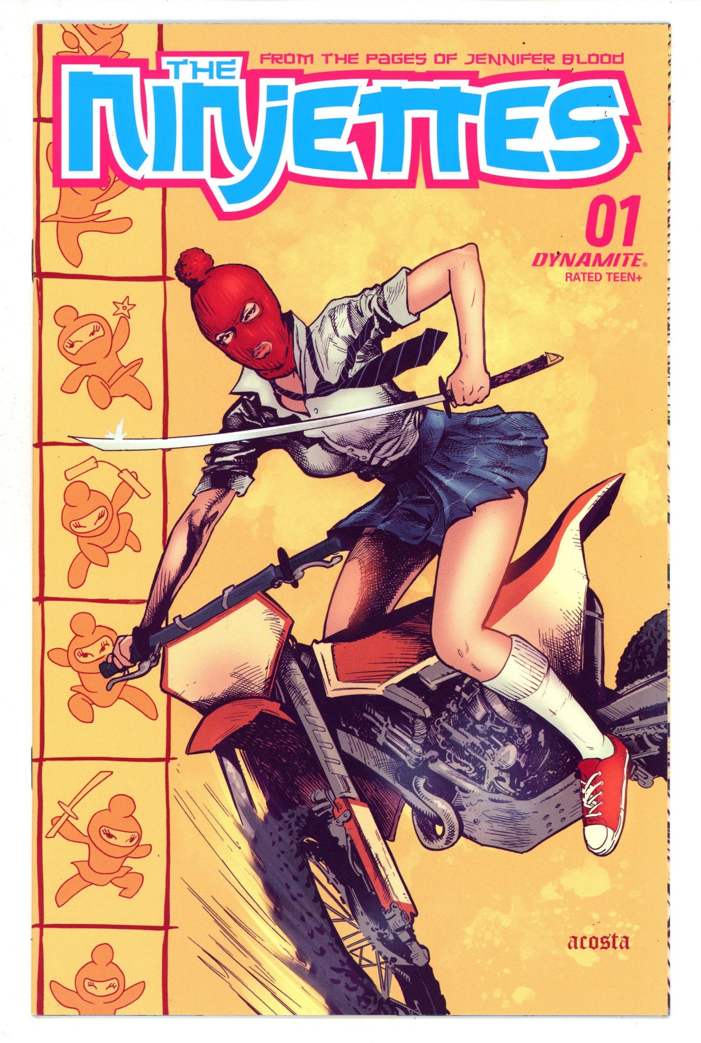 The Ninjettes Vol 2 1 High Grade (2022) Acosta Variant 