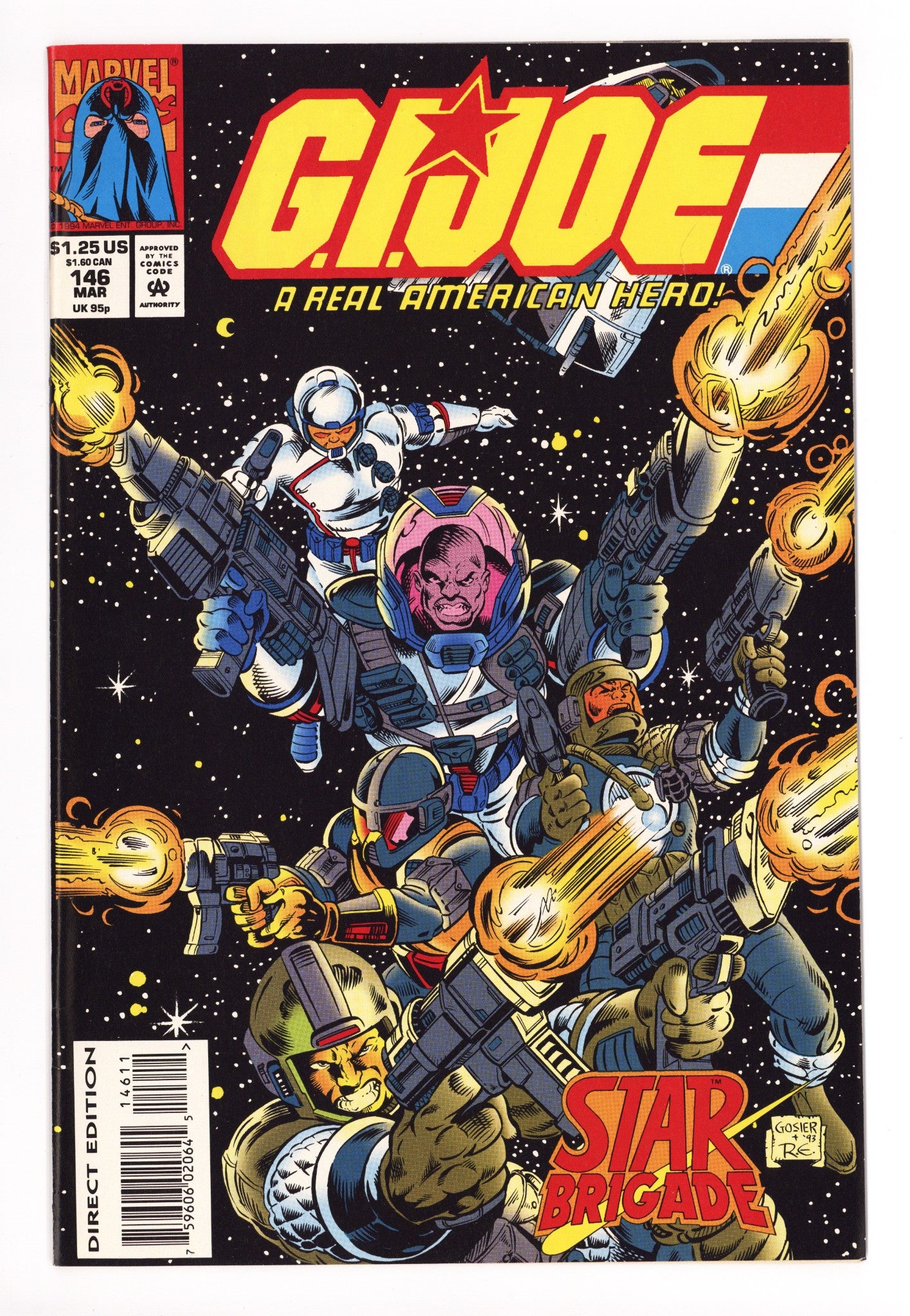 G.I. Joe, A Real American Hero 146 VF+ (8.5) (1994) 