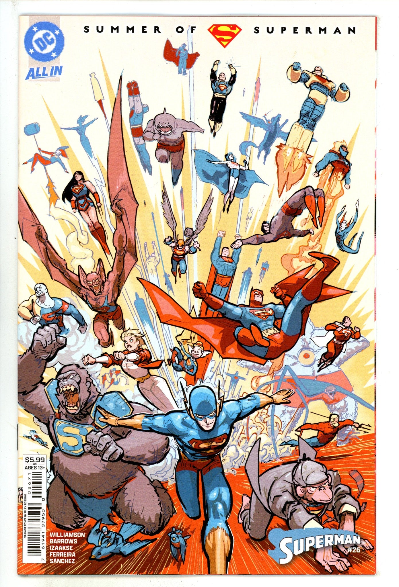 Superman Vol 6 26 Rossmo Variant (2025)