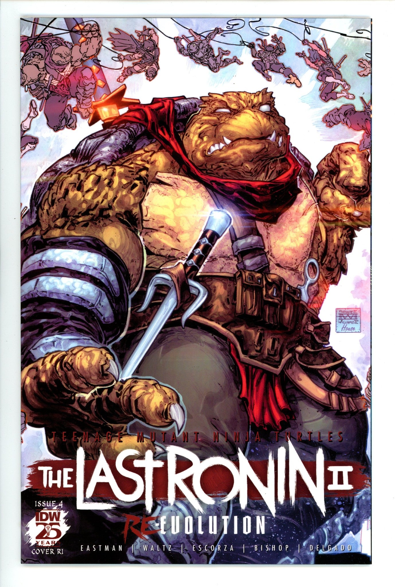 Teenage Mutant Ninja Turtles: The Last Ronin Ii—Re-Evolution 4 Ii Incentive Variant NM (2025)