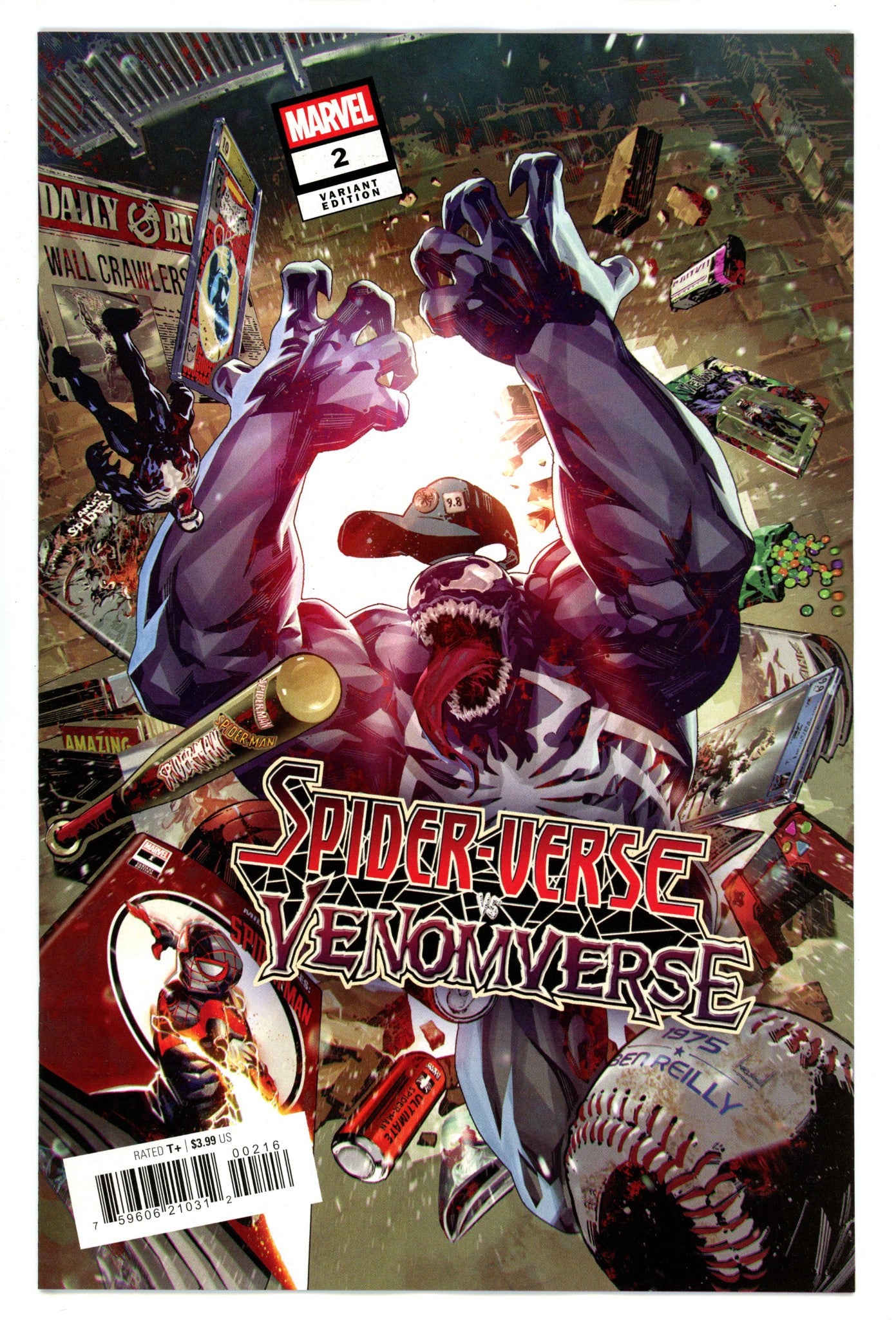 Spider-Verse Vs. Venomverse 2 Ngu Incentive Variant NM- (2025)