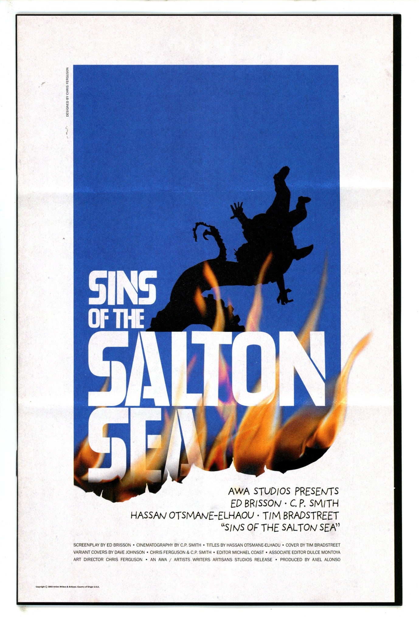 Sins Of The Salton Sea 5 Film Noir Homage Variant (2023)