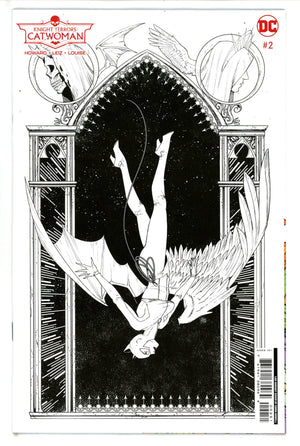 Knight Terrors: Catwoman 2 Howell B&W Incentive Variant NM- (2023)
