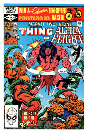 Marvel Two-in-One Vol 1 84 Mid Grade (1982)