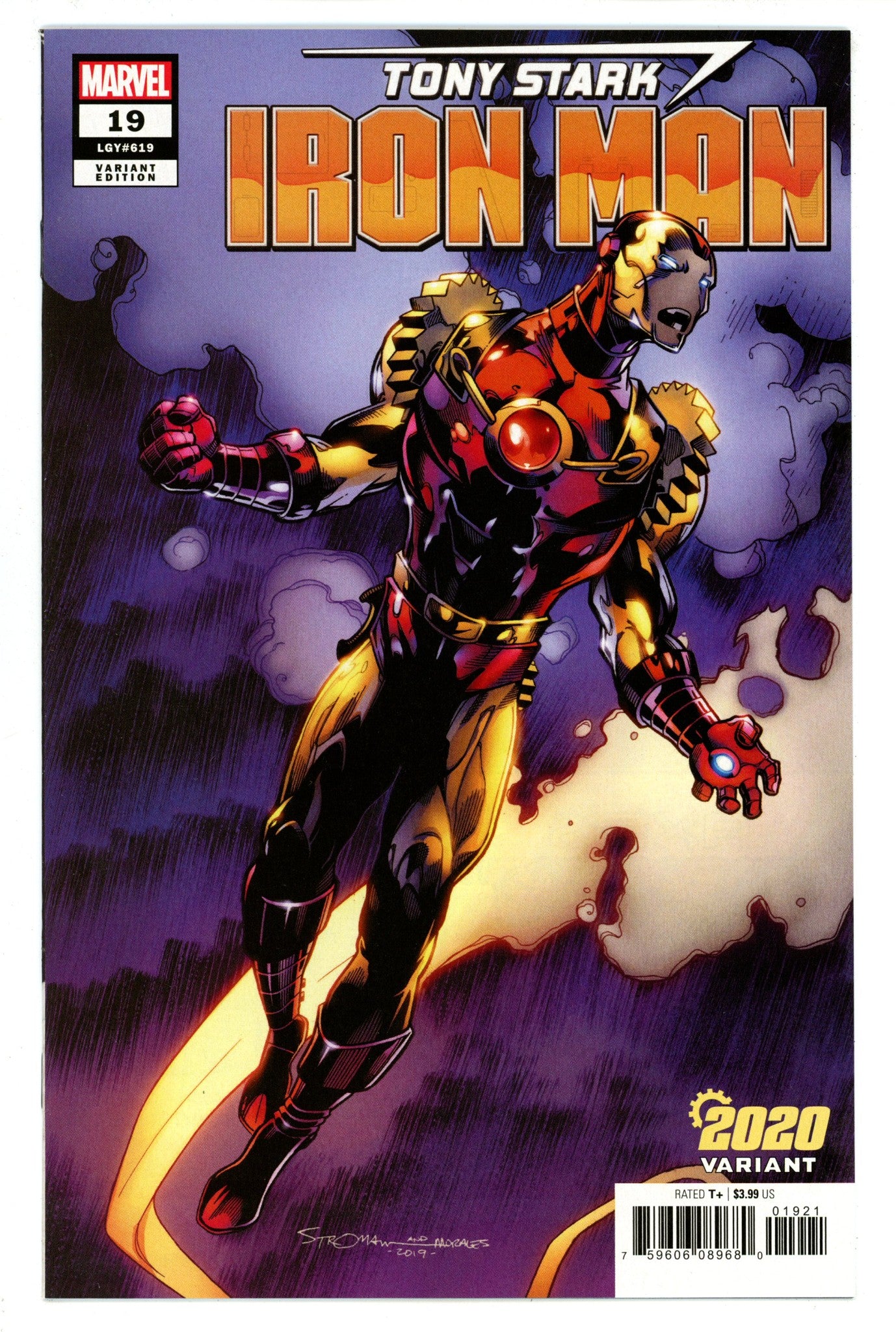Tony Stark: Iron Man 19 (619) High Grade (2020) Stroman Variant 