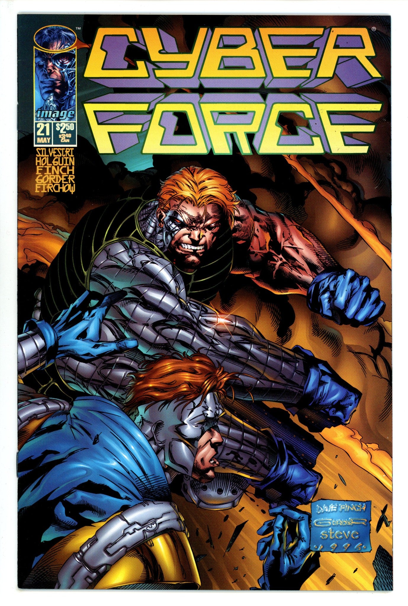Cyberforce Vol 2 21 (1996)