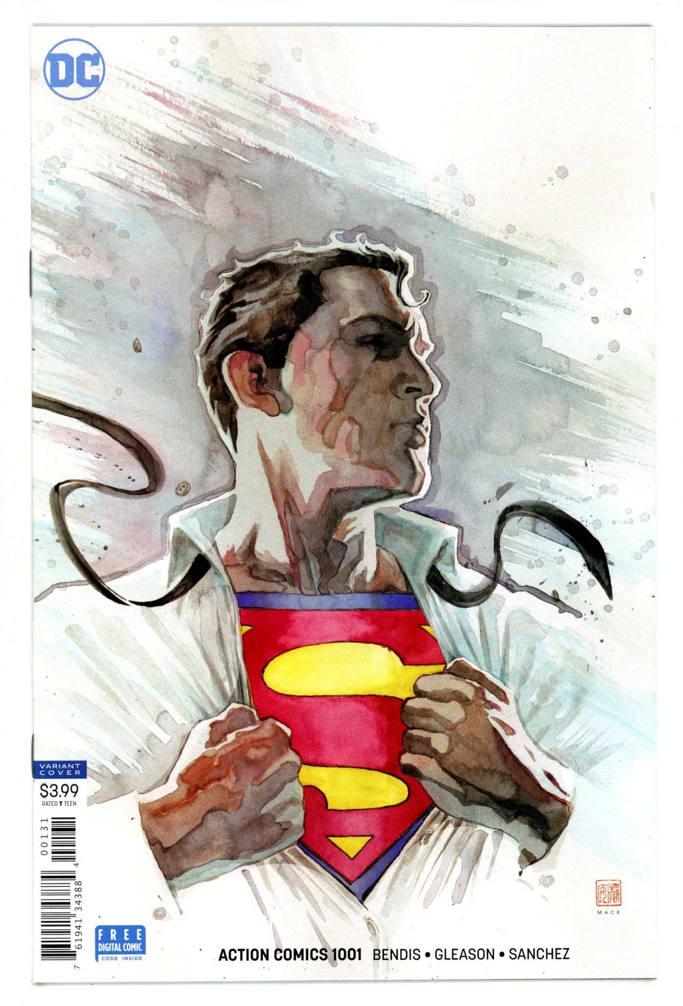 Action Comics Vol 3 1001 High Grade (2018) Mack Variant 