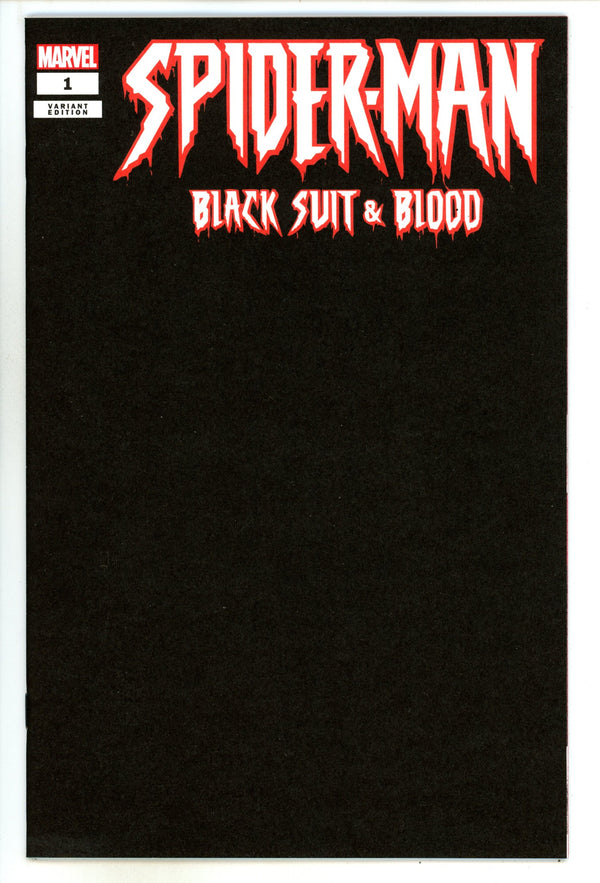 Spider-Man: Black Suit & Blood 1 Blank Variant (2024)