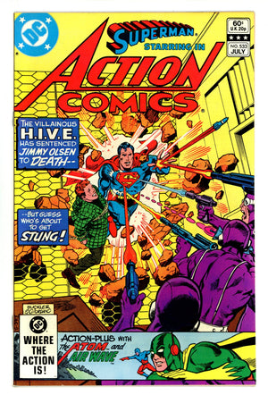 Action Comics Vol 1 533 High Grade (1982) 