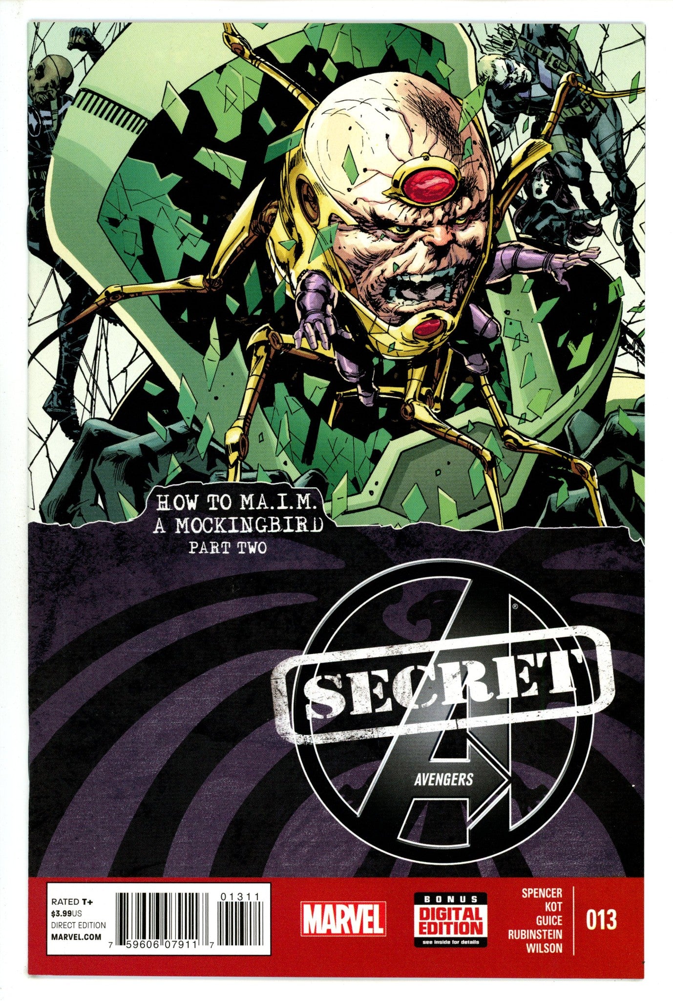 Secret Avengers Vol 2 13 High Grade (2014) 