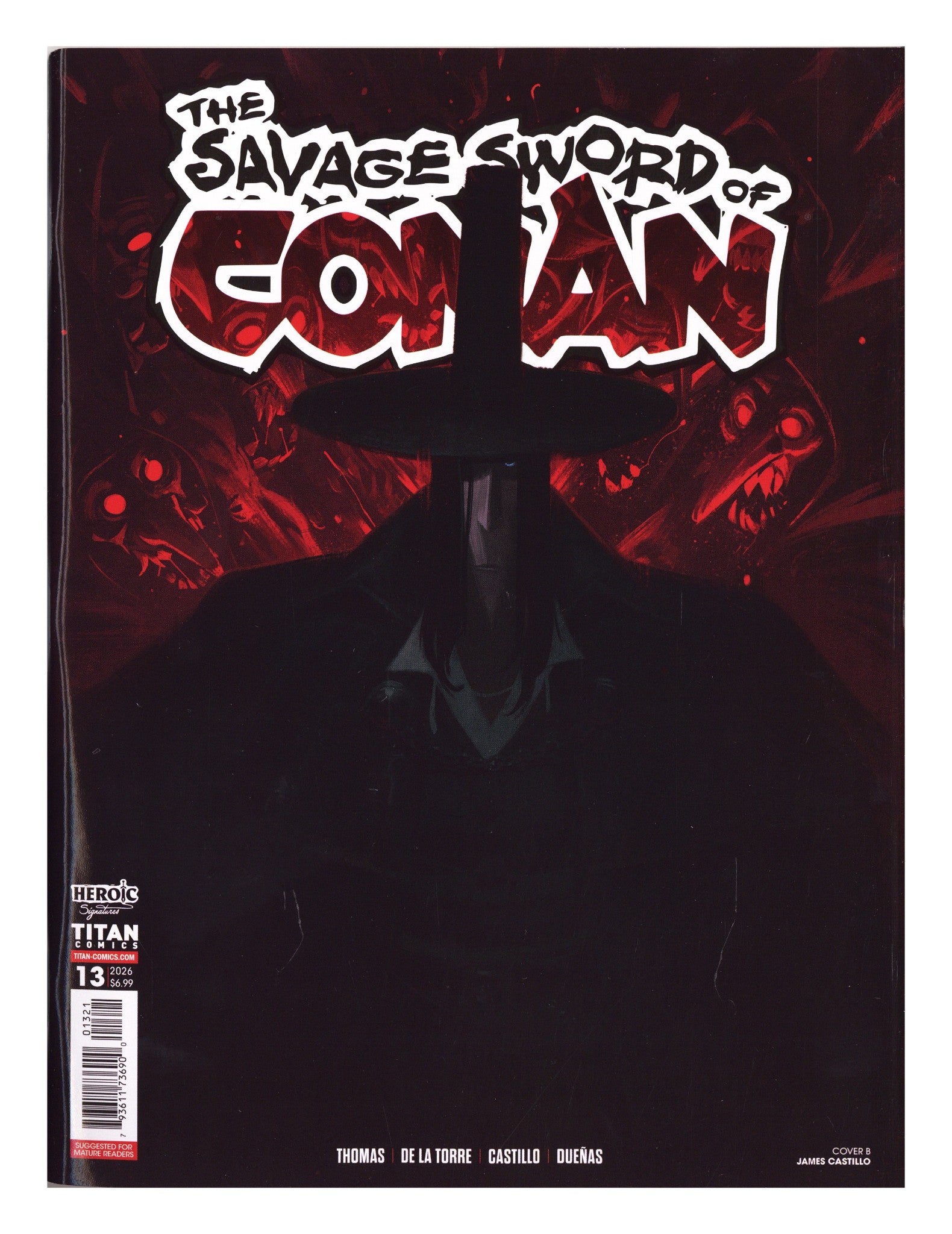 Savage Sword Of Conan 13 Castillo Variant (2026)