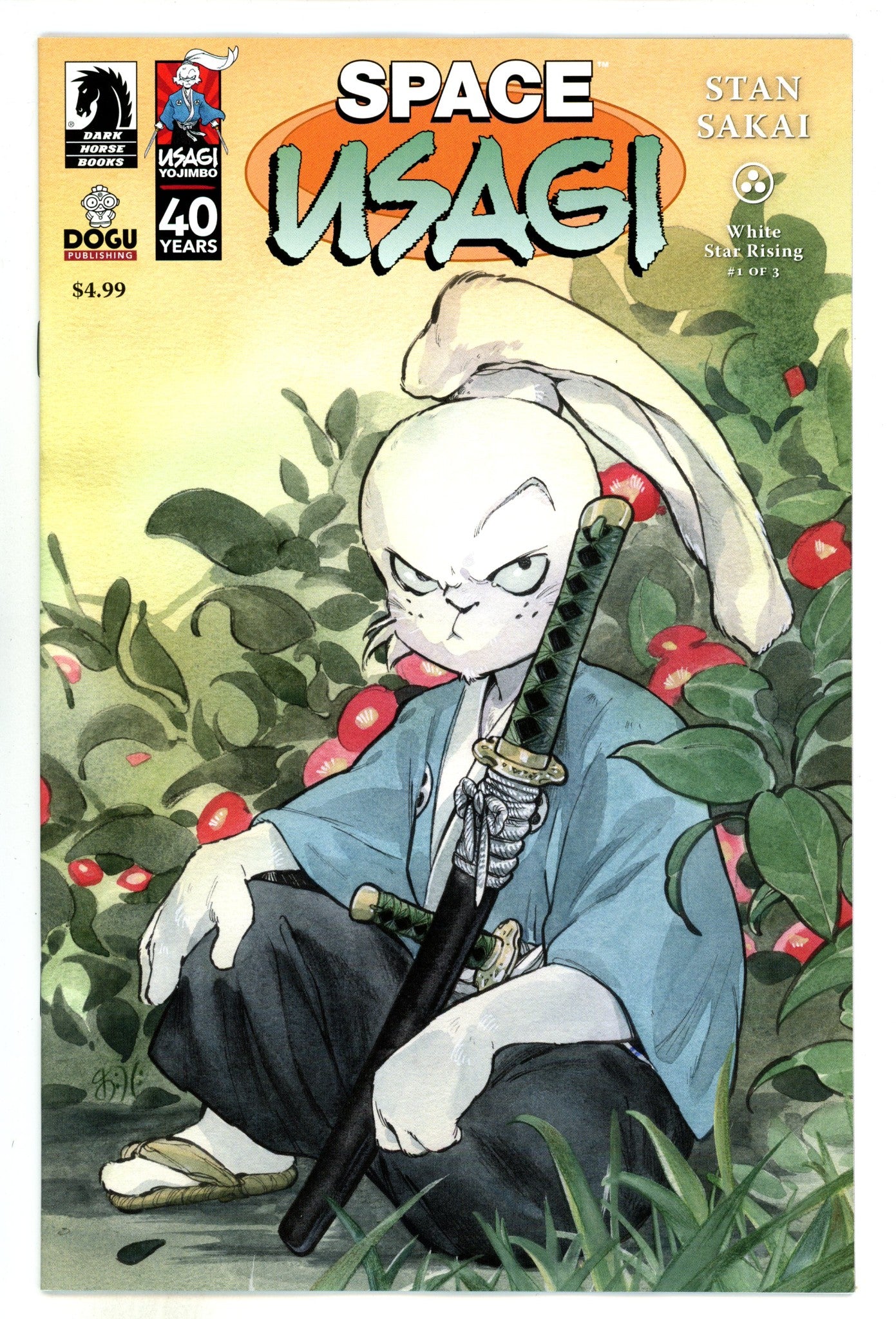 Space Usagi: White Star Rising 1 Momoko Incentive Variant VF/NM (2024)