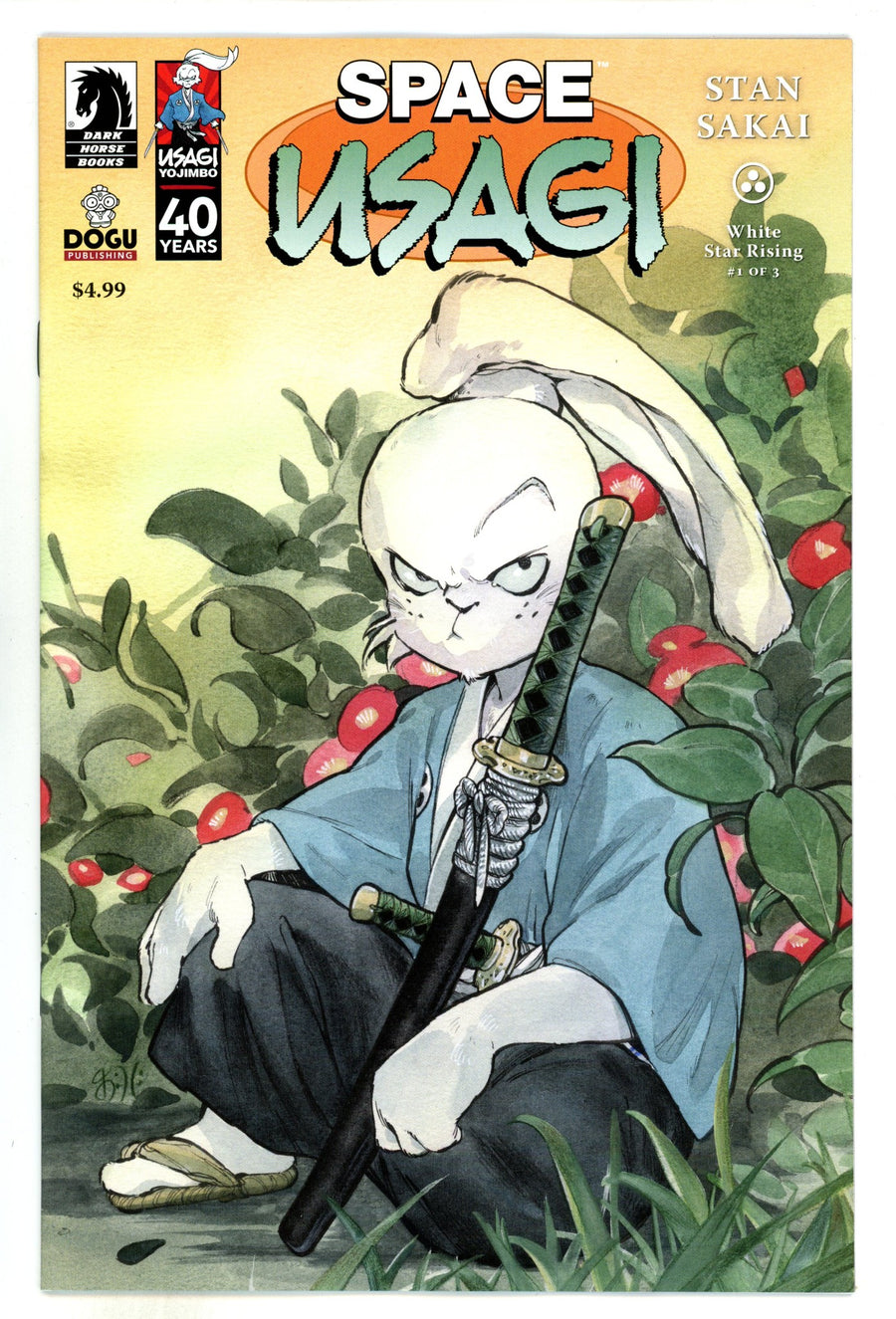 Space Usagi: White Star Rising 1 Momoko Incentive Variant VF/NM (2024)