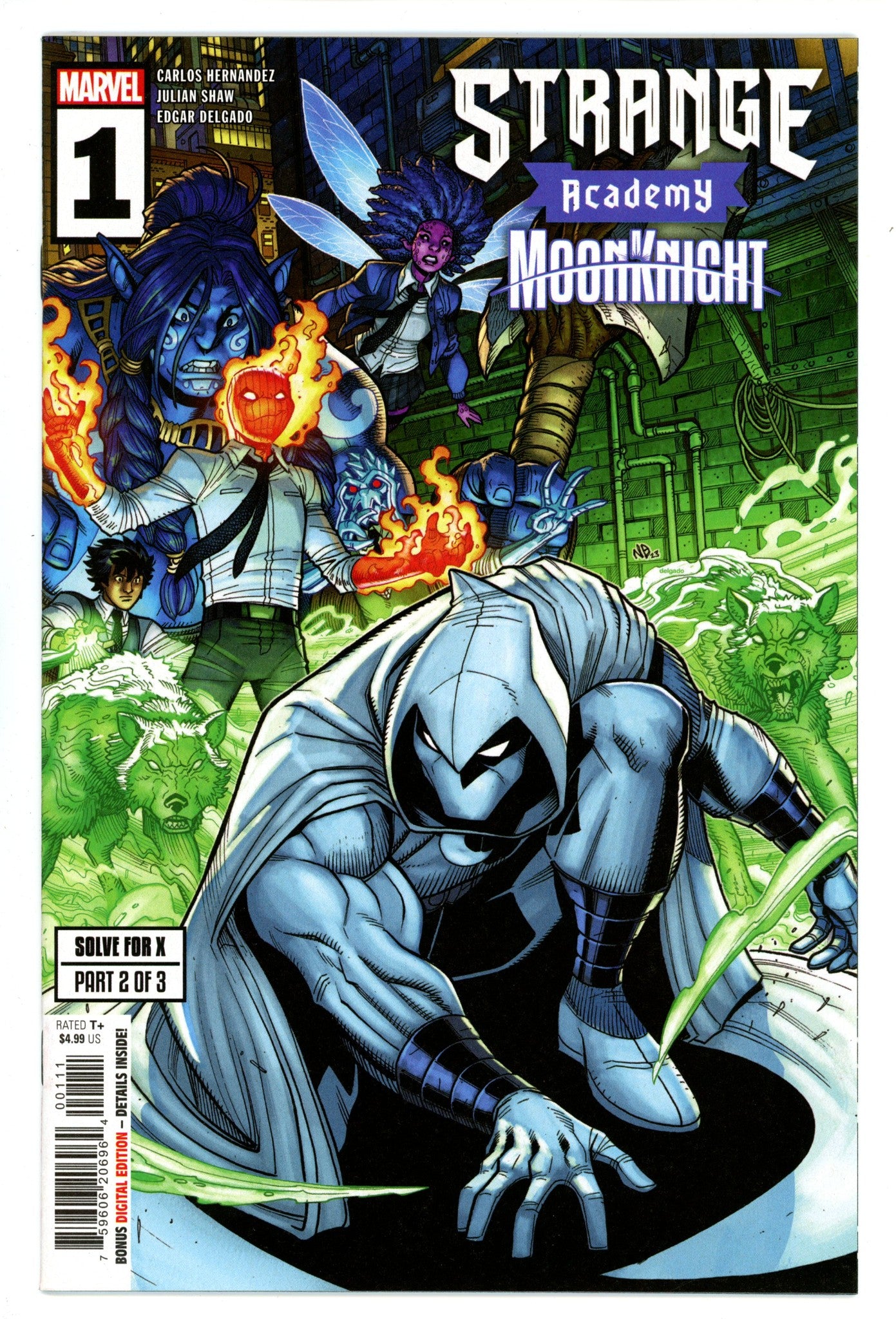 Strange Academy: Moon Knight 1 High Grade (2023) 