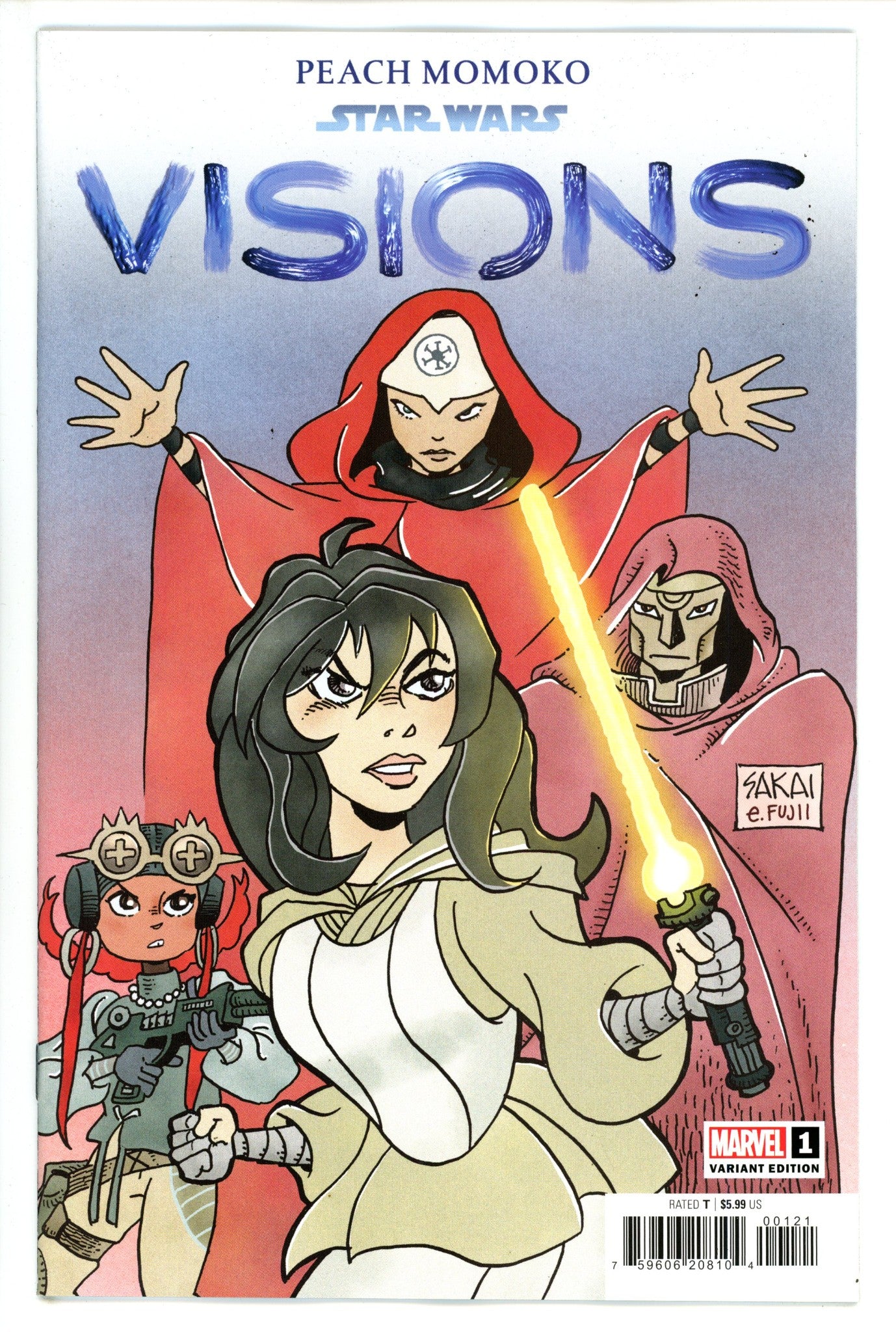 Star Wars Visions Peach Momoko 1 Sakai Variant (2023)