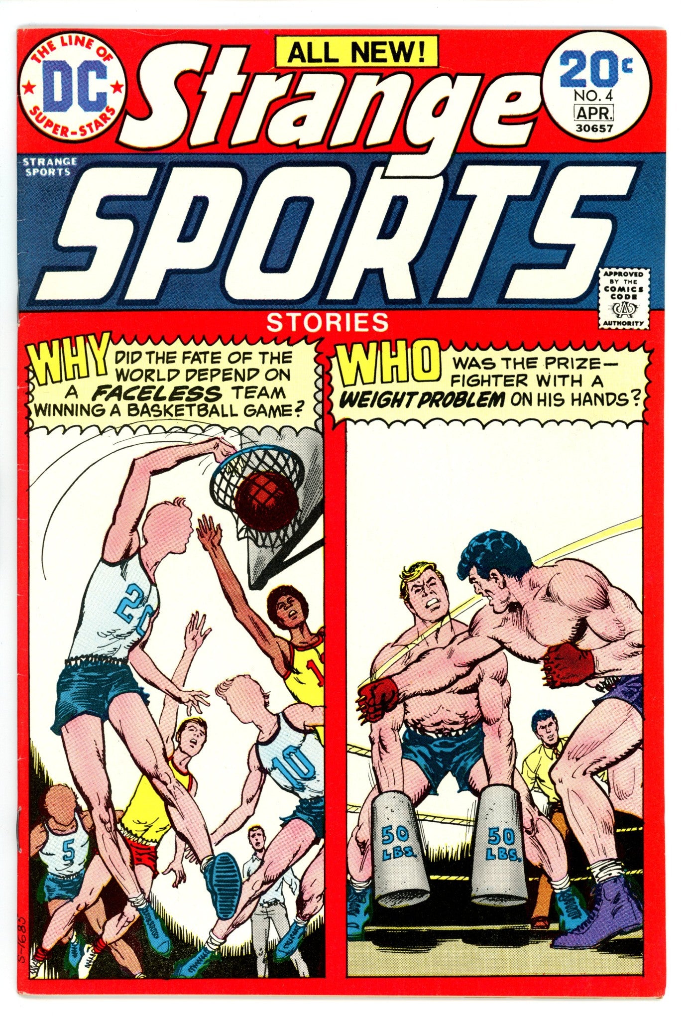 Strange Sports Stories 4 VF (8.0) (1974) 