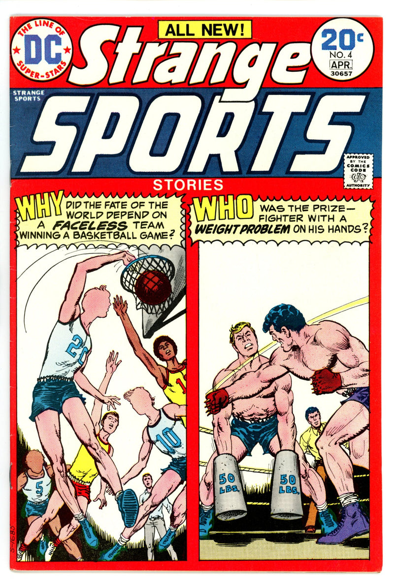 Strange Sports Stories 4 VF (8.0) (1974) 