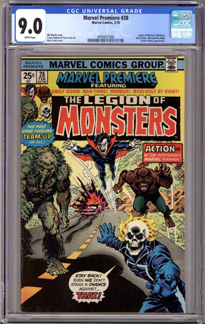 Marvel Premiere 28 CGC 9.0 (VF/NM) (1976)