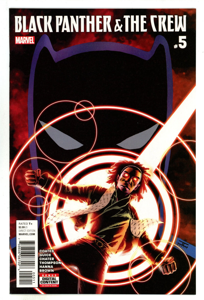 Black Panther and the Crew 5 High Grade (2017) 