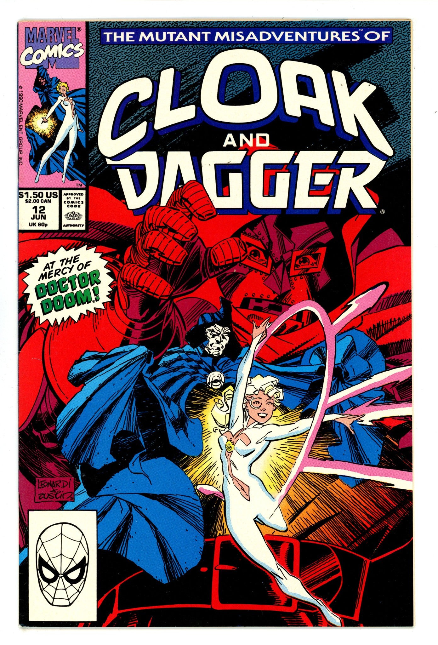 The Mutant Misadventures of Cloak and Dagger 12 High Grade (1990) 
