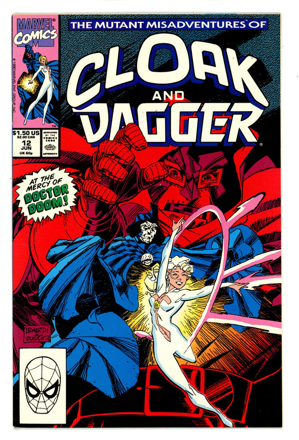 The Mutant Misadventures of Cloak and Dagger 12 High Grade (1990)