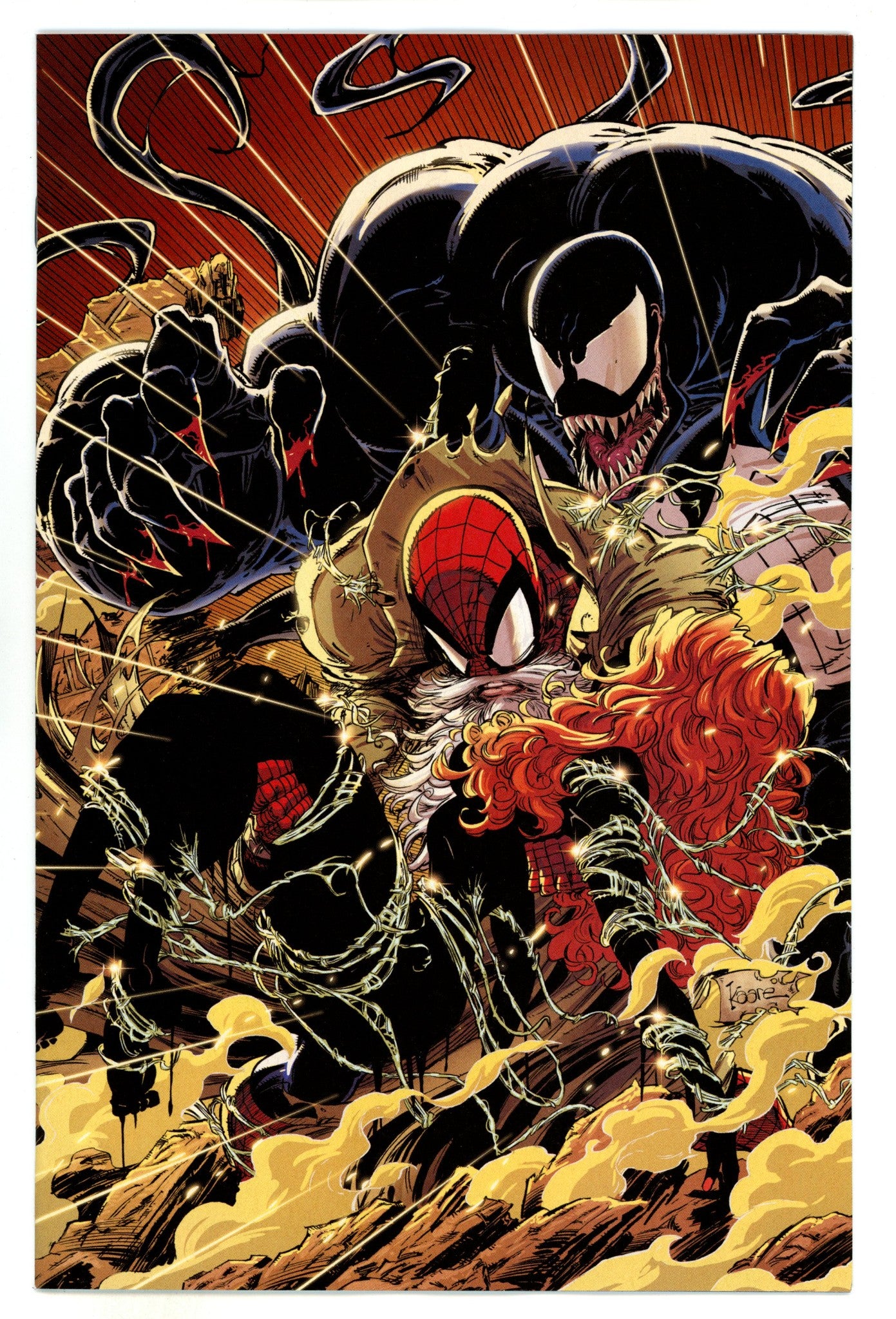 Spider-Man: Reign 2 4 Andrews Virgin Incentive Variant VF/NM (2024)